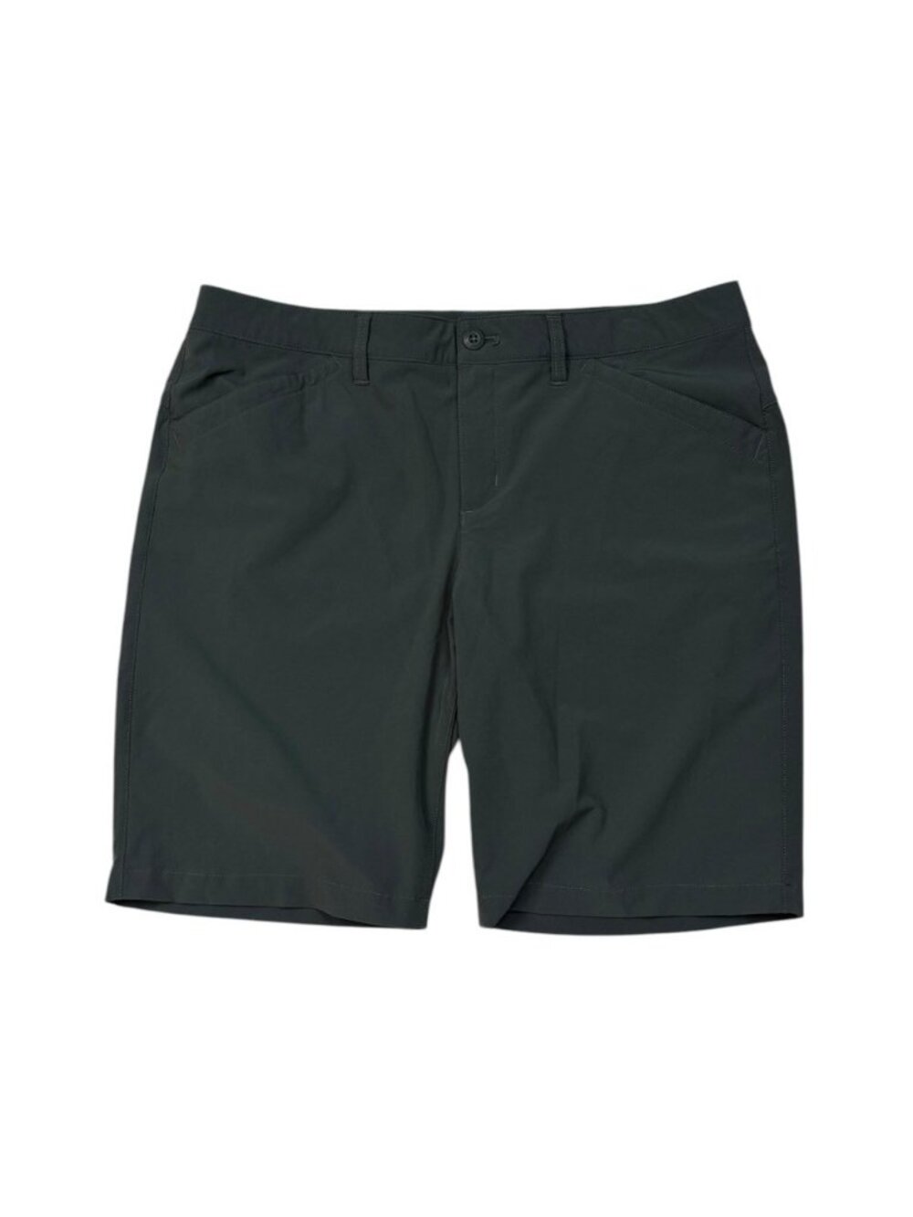*Eddie Bauer Shorts Womens Size 14 Dk Gray Casual Outdoor Hiking Camping Walking
